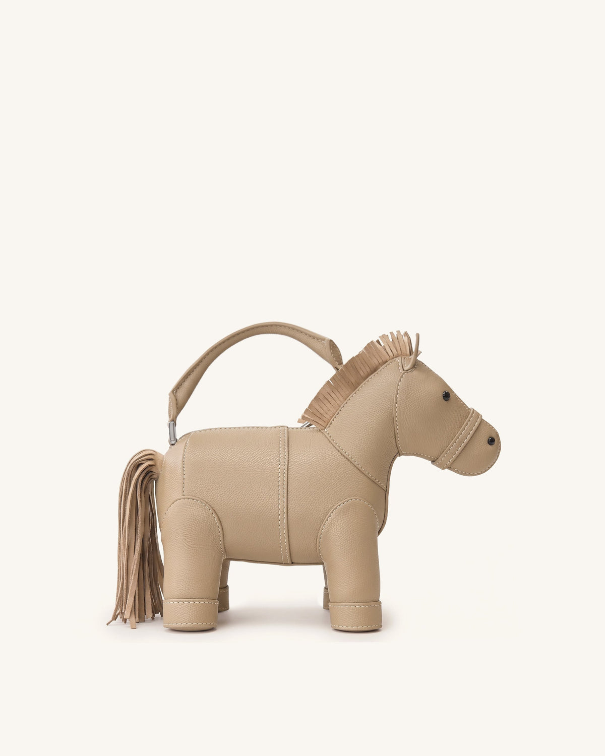 Harper Horse Top Handle Bag - Khaki | JW PEI