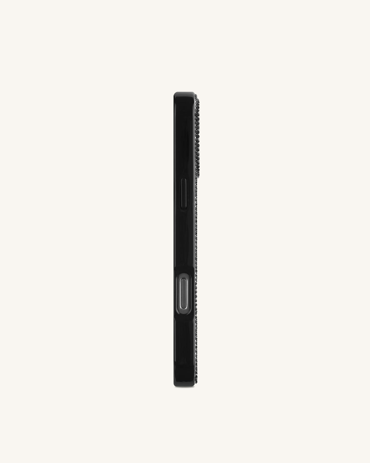 Seashell Artificial Crystal Phone Case - Black | JW PEI