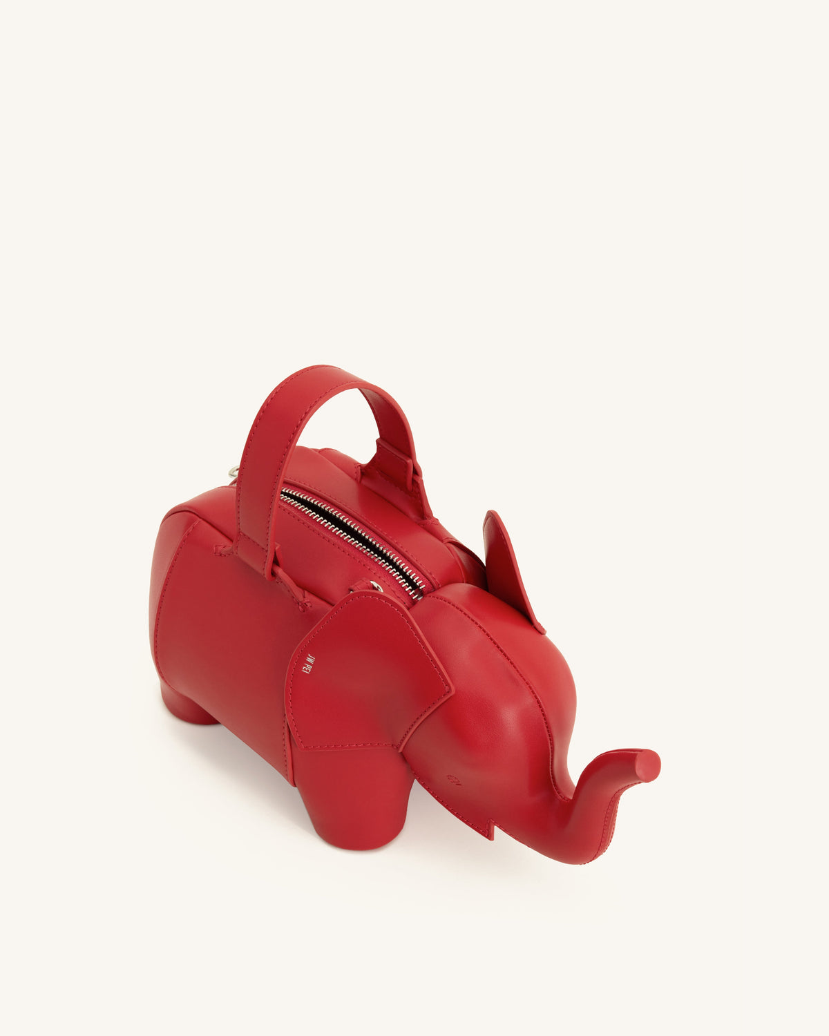 Claire Elephant Shaped Handbag - Red | JW PEI