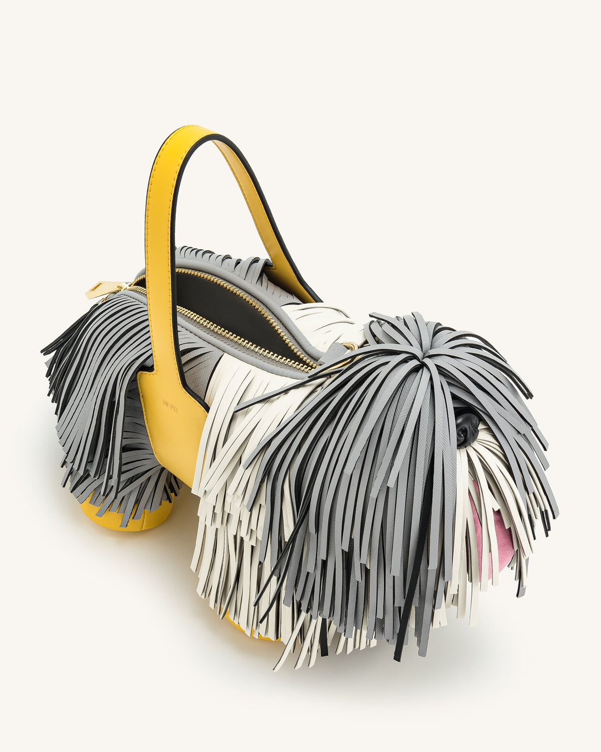 Nita Puppy Shape Handbag - Gray | JW PEI