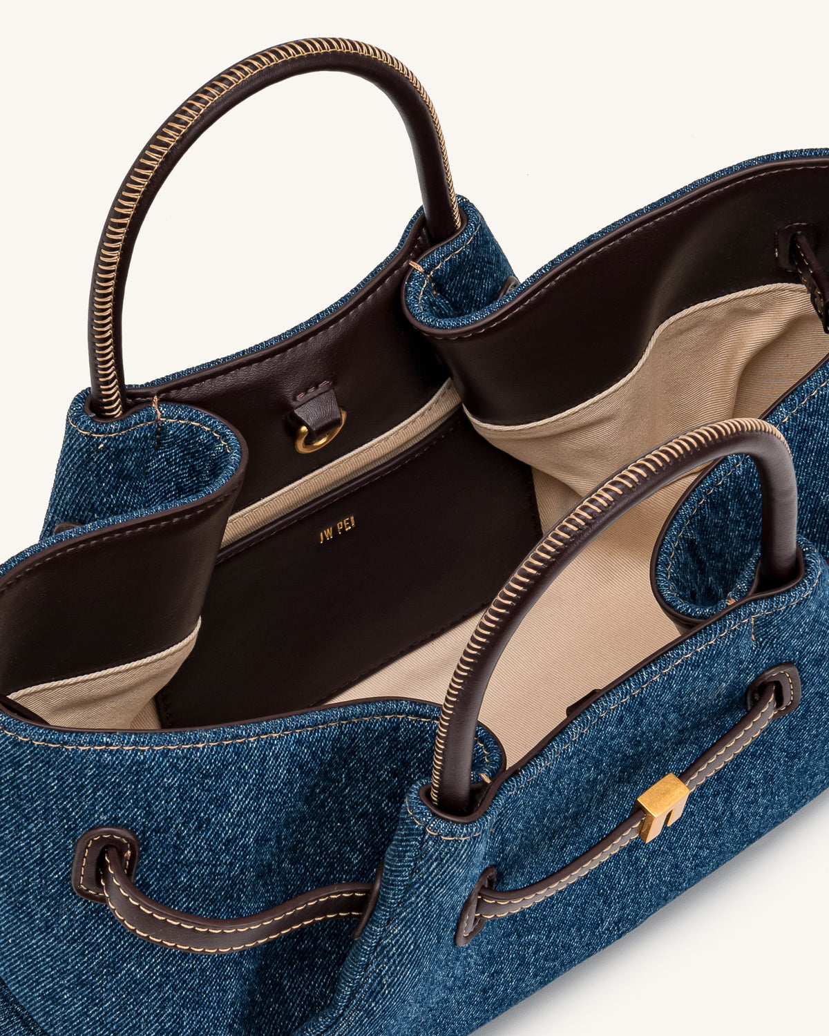 Maeve Tote Bag - Blue Denim | JW PEI
