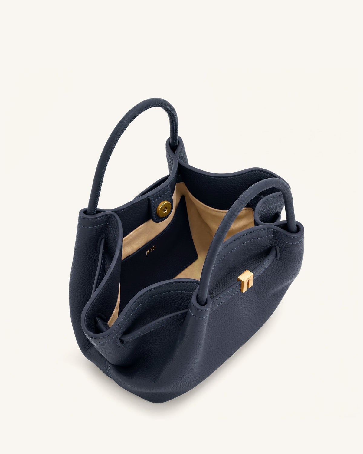 Hana Mini Tote Bag - Navy Blue | JW PEI