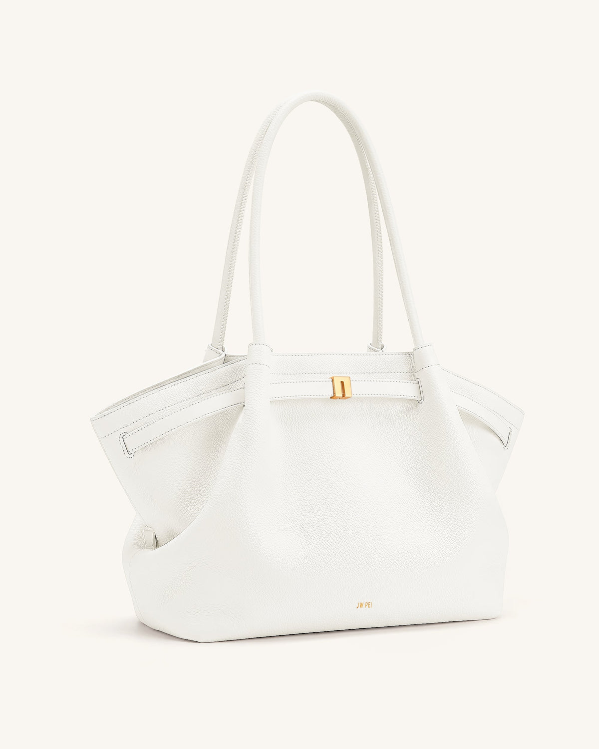 Hana Large Tote Bag - White | JW PEI