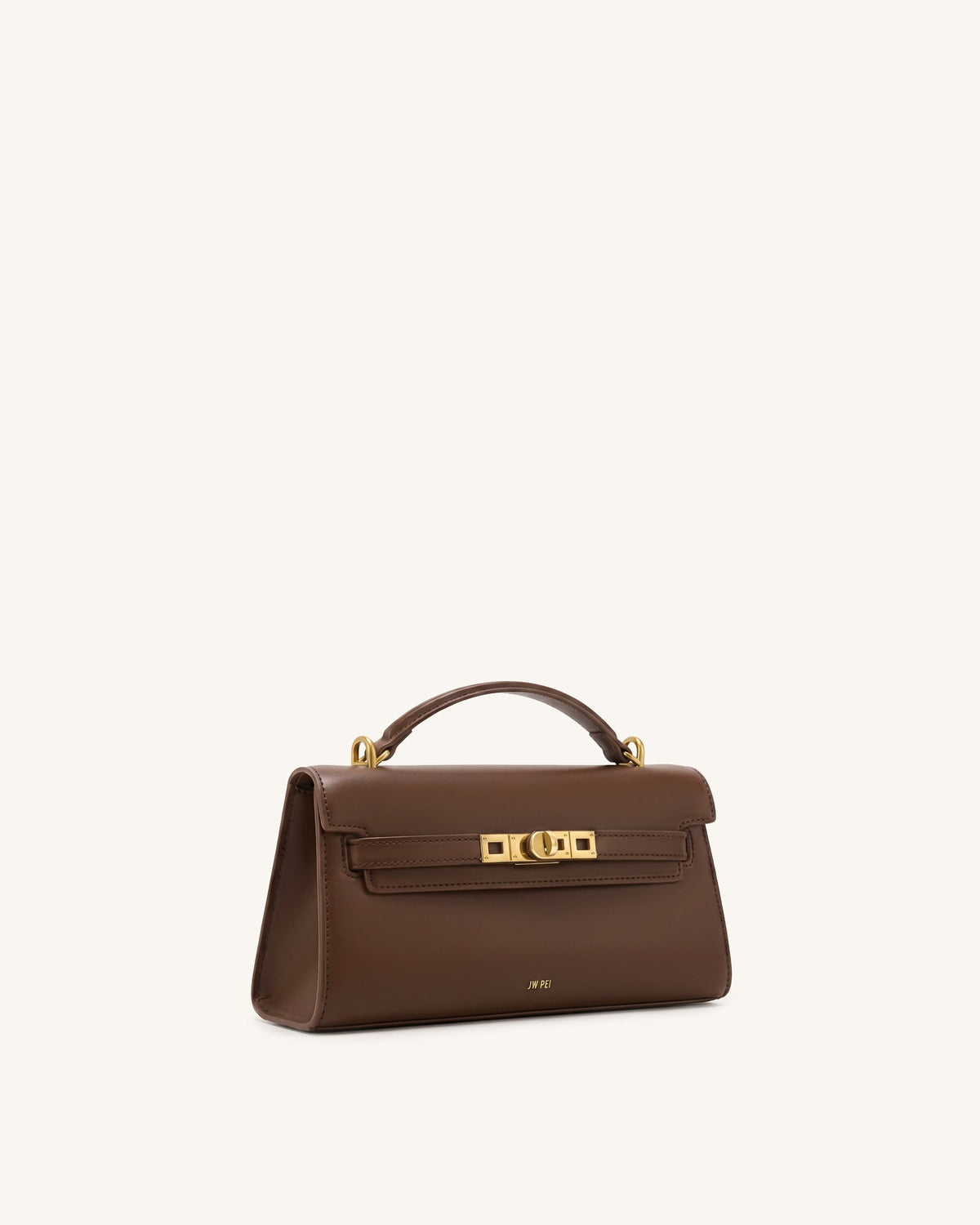 Noor Top Handle Bag - Amber Brown | JW PEI