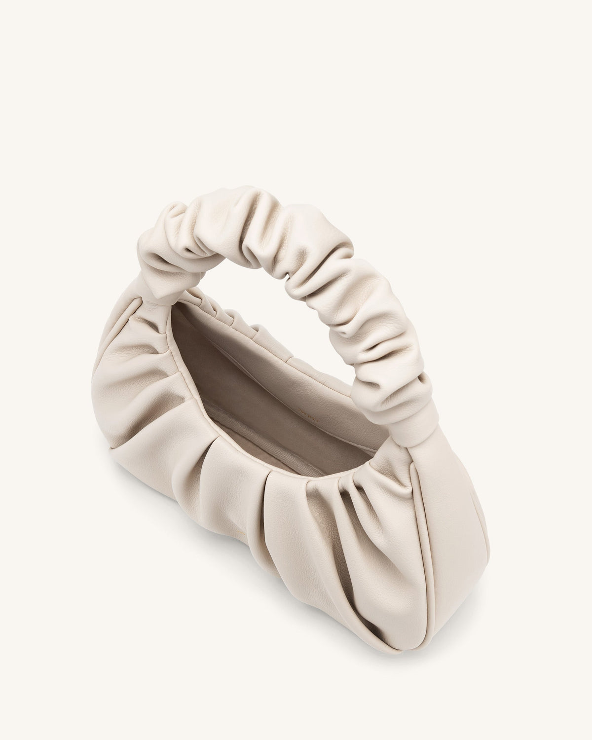 Gabbi Ruched Hobo Handbag - Ivory | JW PEI