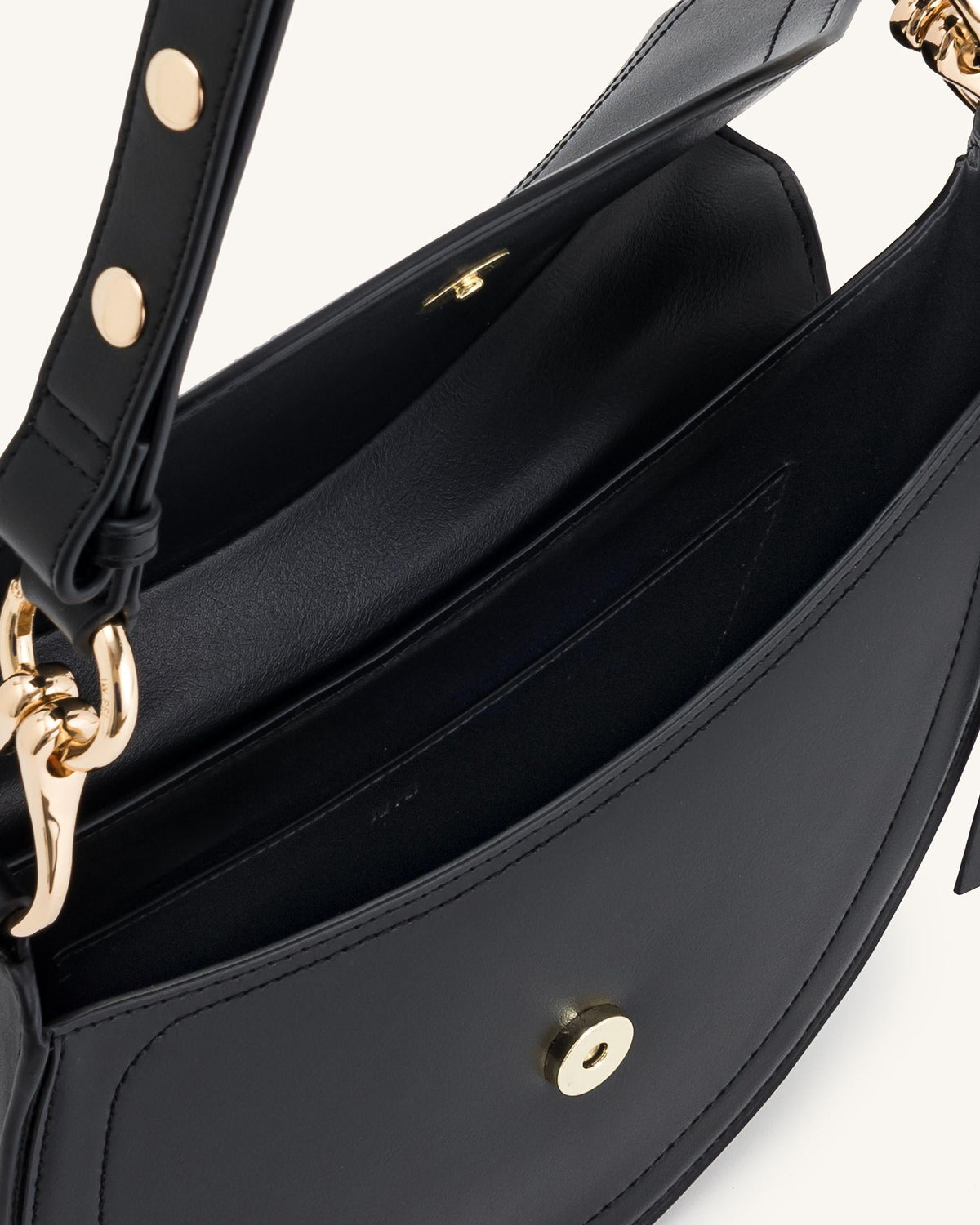 Ashlie Crossbody Bag - Black | JW PEI