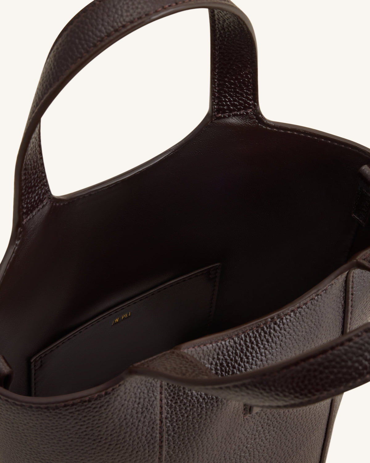 Bella Bucket Bag - Dark Brown | JW PEI