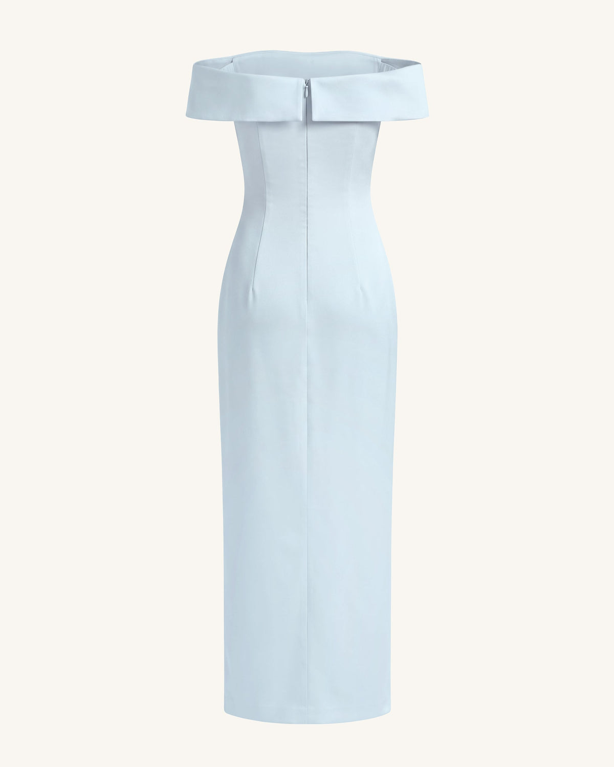 Orchid Embroidered Off-Shoulder Maxi Dress - Blue | JW PEI