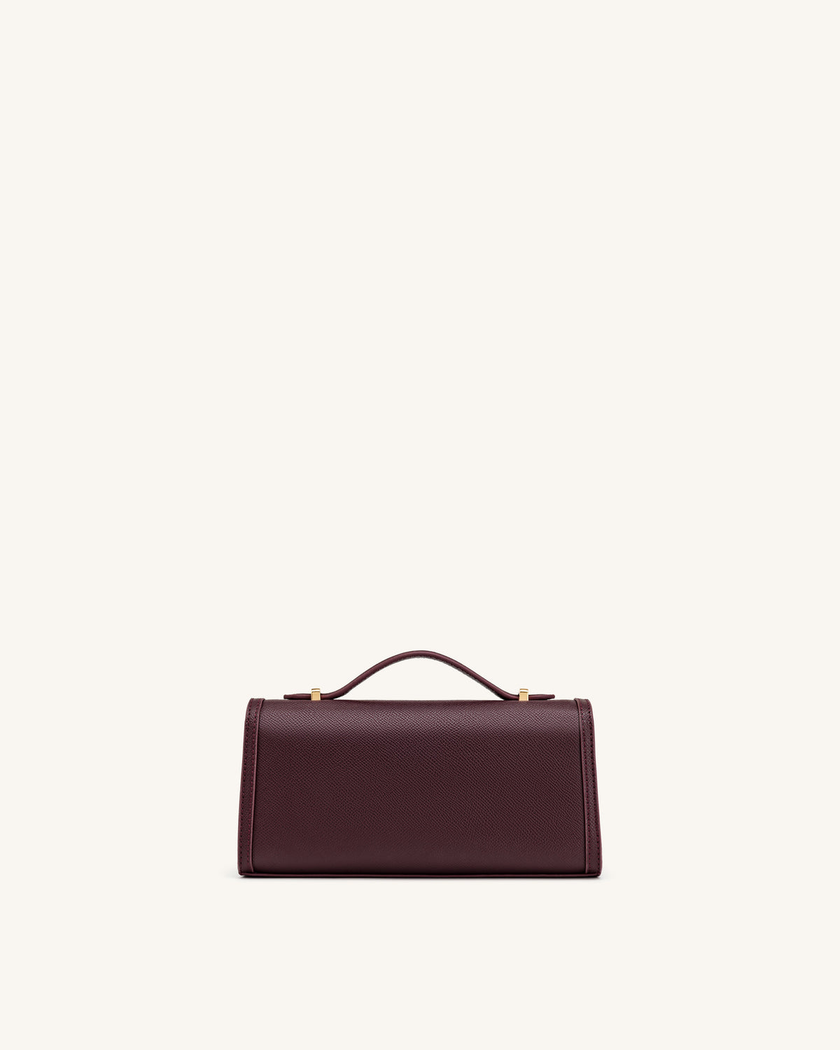 Delphine Saffiano Top Handle Bag - Deep Burgundy | JW PEI