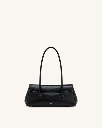 Solenne East-West Shoulder Bag - Black | JW PEI