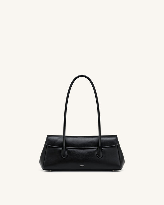 Solenne East-West Shoulder Bag - Black | JW PEI