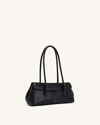 Solenne East-West Shoulder Bag - Black | JW PEI