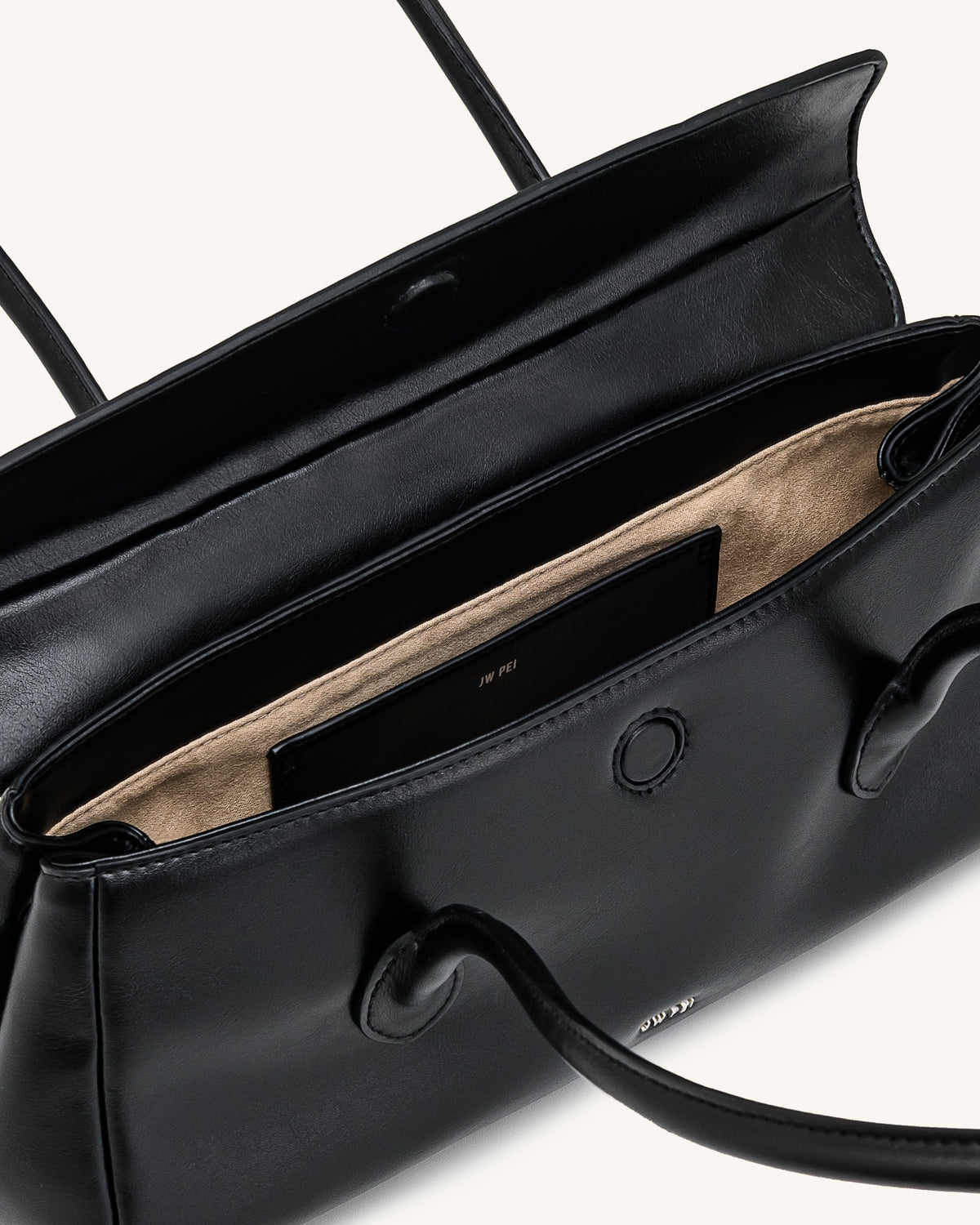 Solenne East-West Shoulder Bag - Black | JW PEI