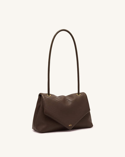 Maya Envelope Shoulder Bag - Brown | JW PEI