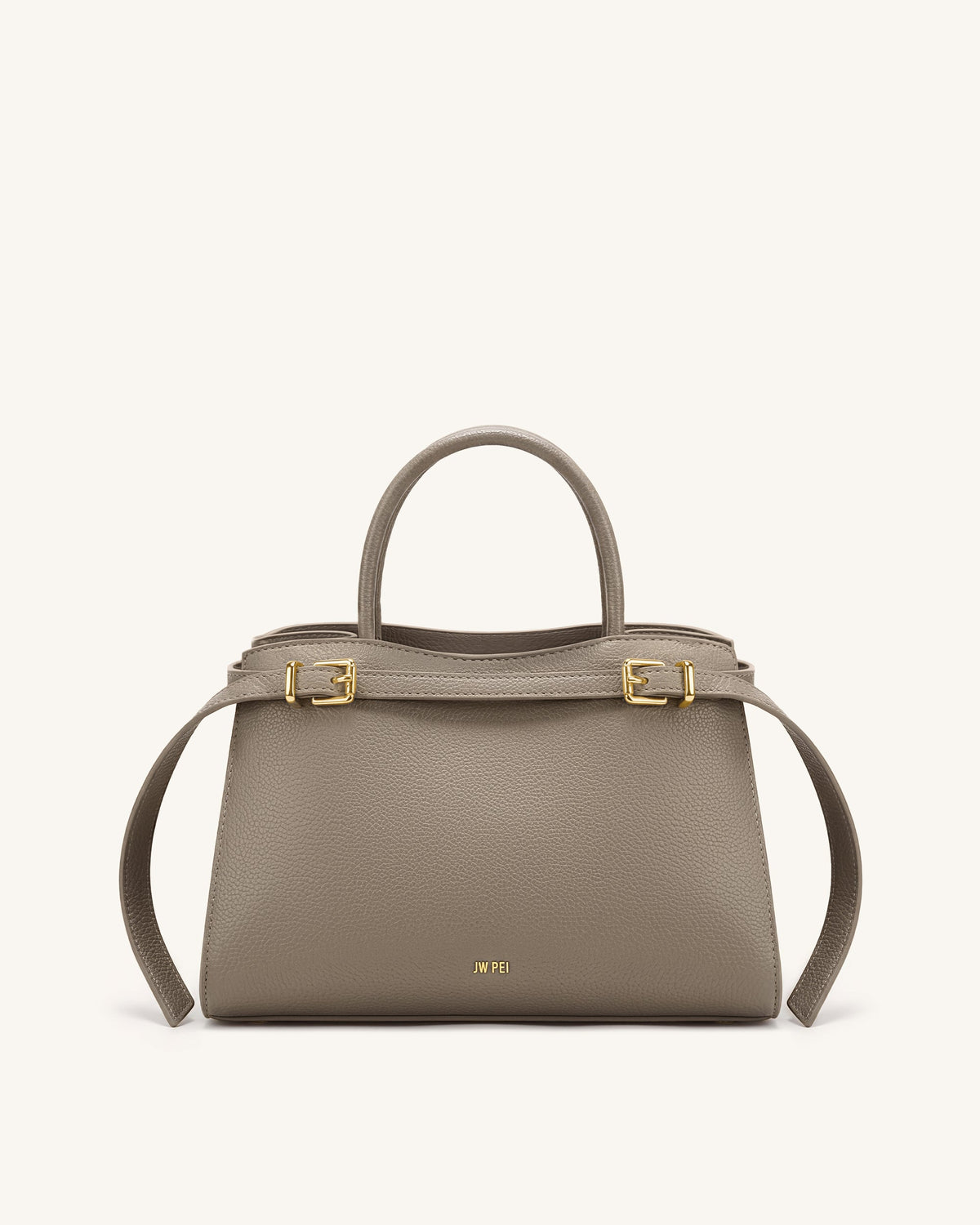 Ella Structured Tote - Taupe | JW PEI