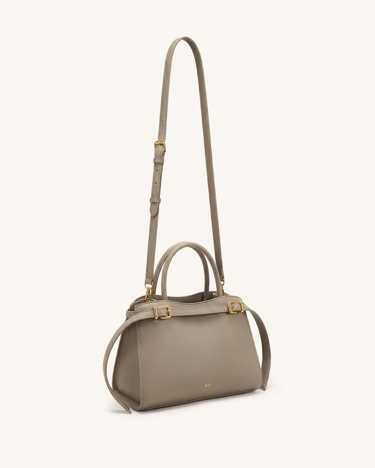 Ella Structured Tote - Taupe | JW PEI