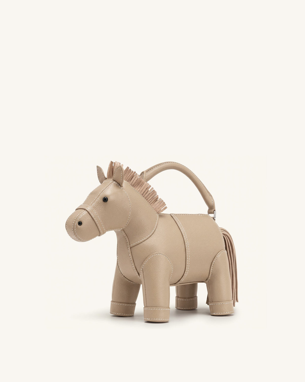 Harper Horse Top Handle Bag - Khaki | JW PEI