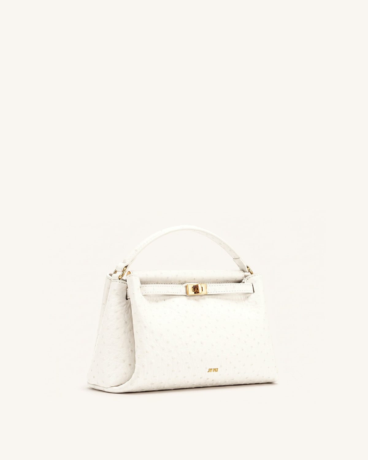 Carmen Top Handle Bag - Milky White | JW PEI
