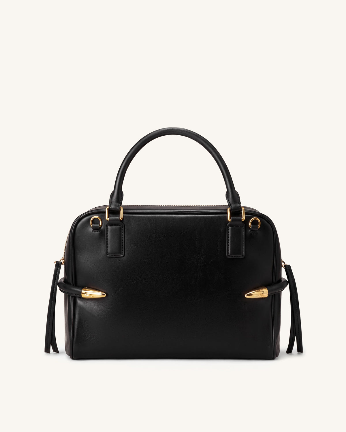 Callie Tusk Detail Shoulder Bag - Black | JW PEI