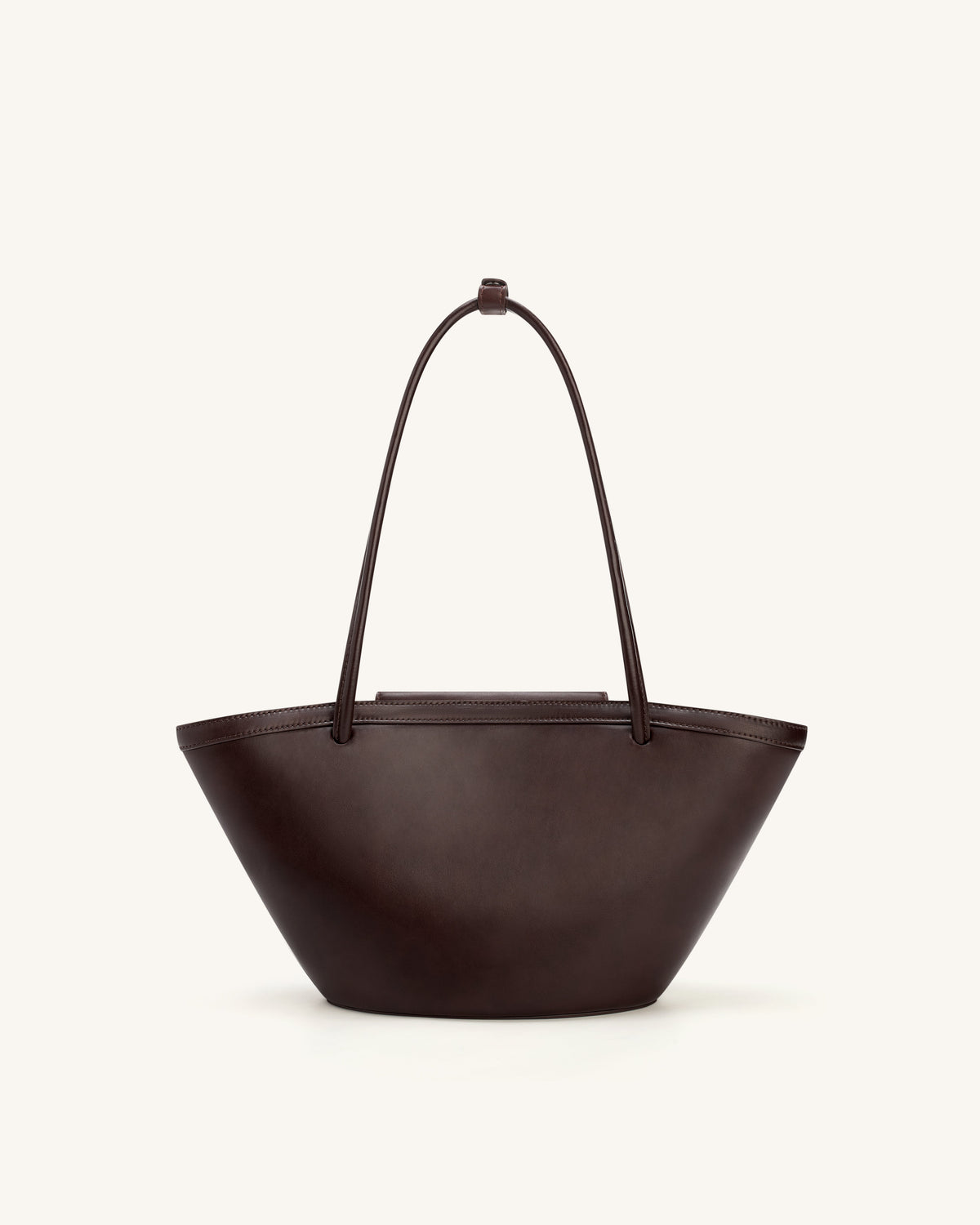 Corinne Pocket Tote Bag - Dark Brown | JW PEI