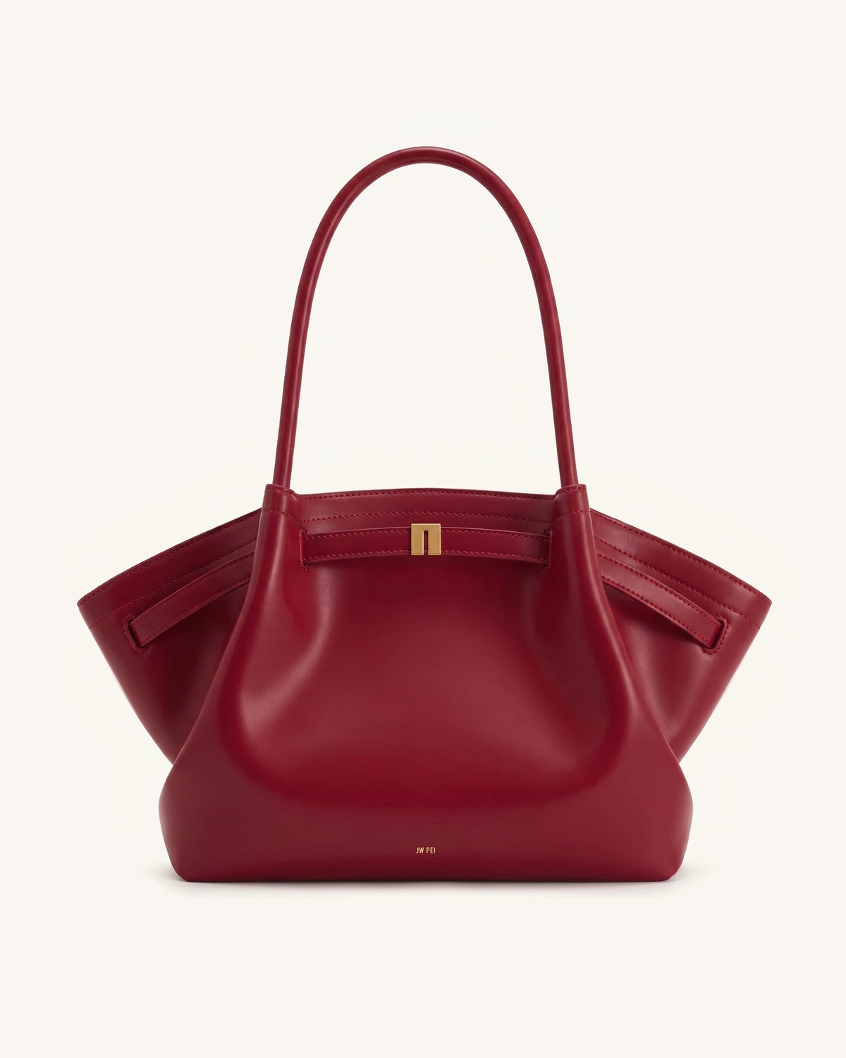 Hana Large Tote Bag - Claret | JW PEI