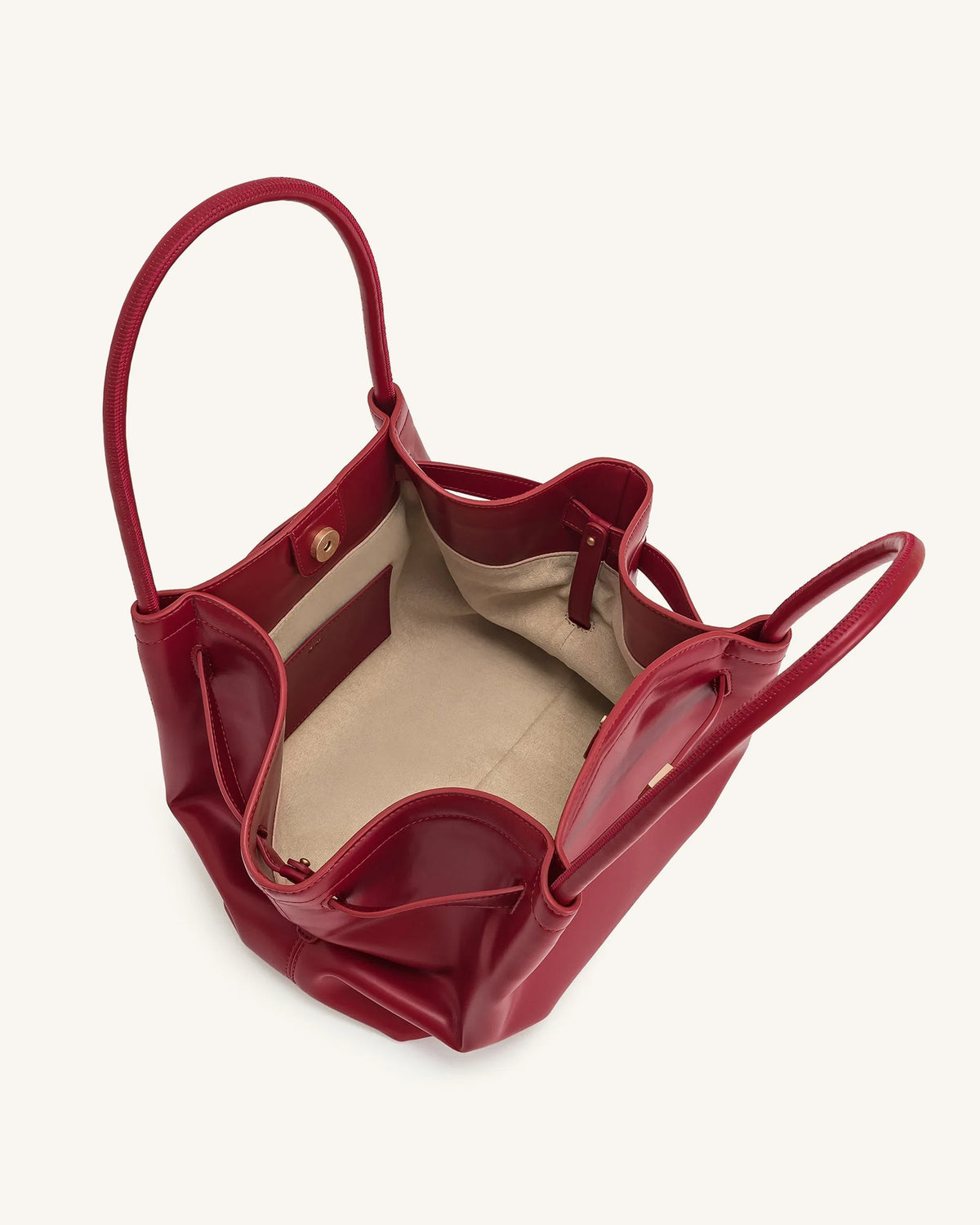 Hana Large Tote Bag - Claret | JW PEI