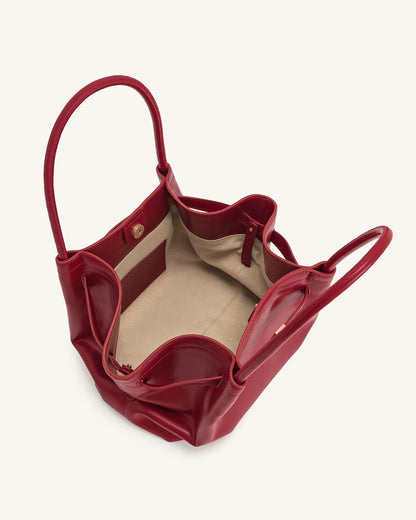 Hana Large Tote Bag - Claret | JW PEI