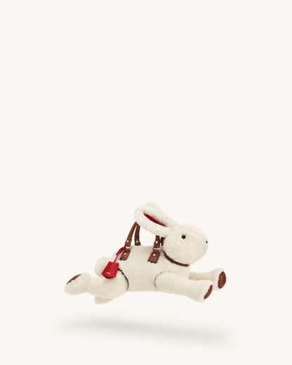Bella Bunny Shaped Top Handle Bag - White | JW PEI