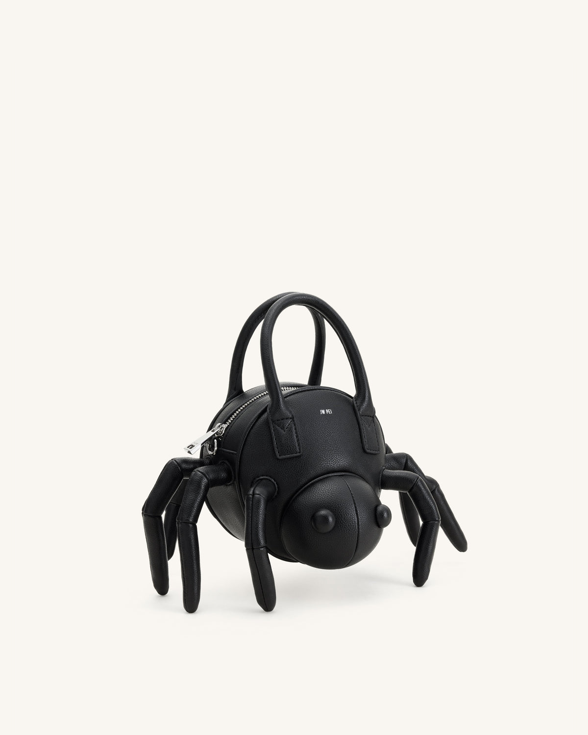 Siena Spider Shaped Top Handle Bag - Black | JW PEI