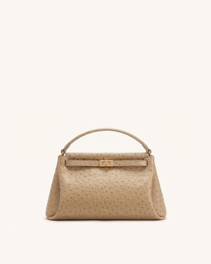 Carmen Top Handle Bag - Earth Brown | JW PEI