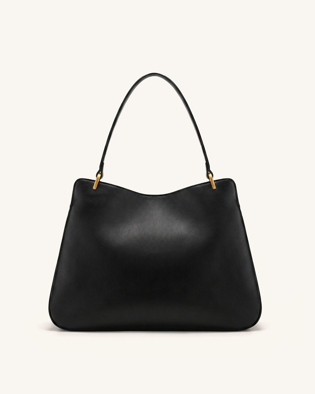 Lucia Turn-Lock Shoulder Bag - Black | JW PEI