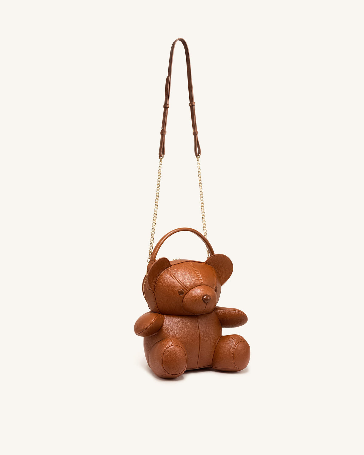 Teddy Bear Novelty Crossbody Bag - Brown | JW PEI