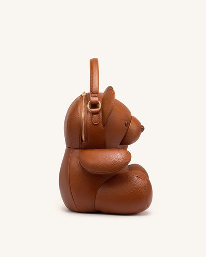 Teddy Bear Novelty Crossbody Bag - Brown | JW PEI