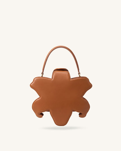 Lily Blossom Top Handle Bag - Orange | JW PEI