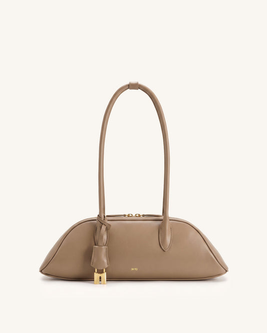 Zora Shoulder Bag - Dark Khaki | JW PEI