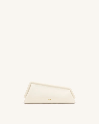 Harlee Asymmetric Clutch - Ivory | JW PEI