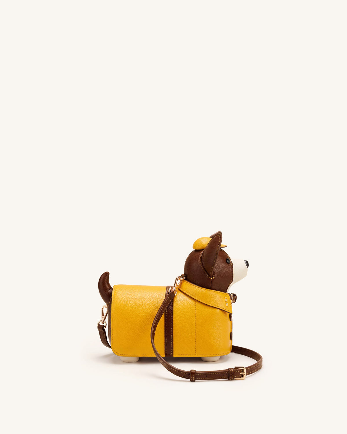 Corgi Raincoat Dog Crossbody Bag - Yellow | JW PEI