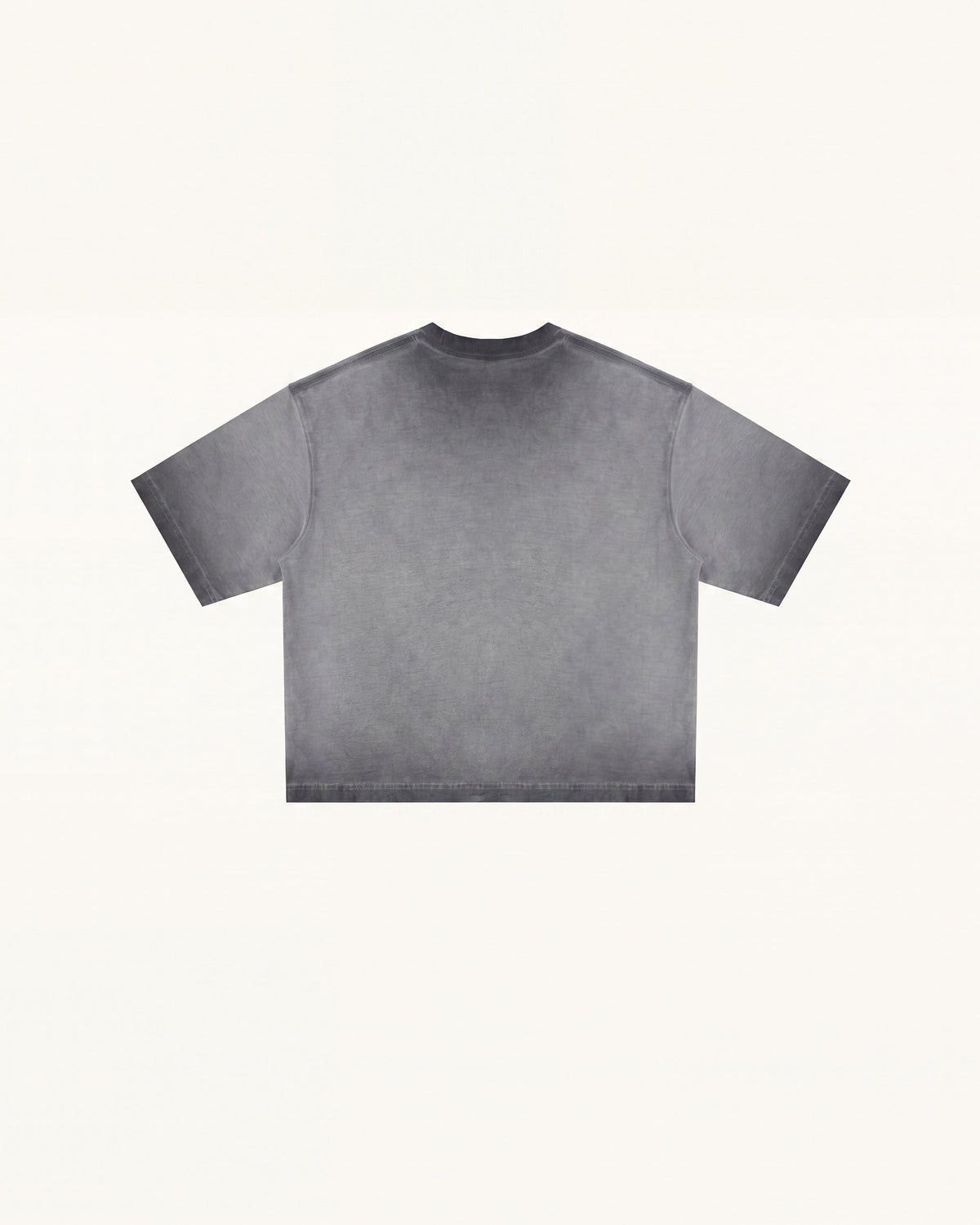 The Angelic Dripping Crystal Wings Tee - Washed Grey | JW PEI