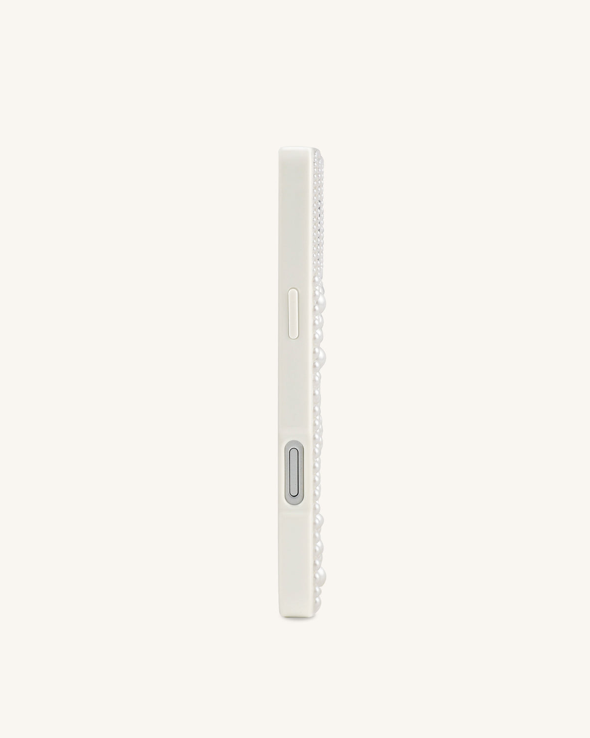 Lemon Slice Faux Pearl Phone Case - White | JW PEI