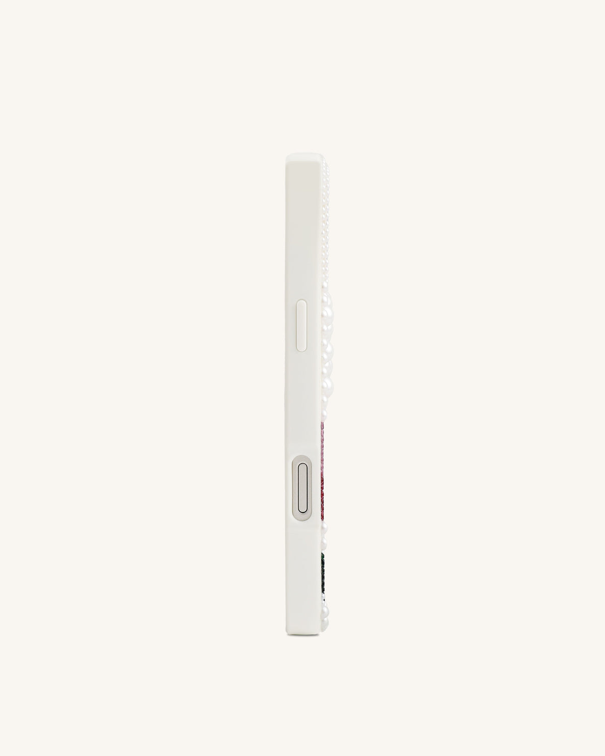 Tulip Faux Pearl Phone Case - White | JW PEI