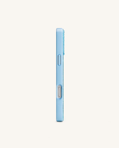 Olive Martini Artificial Crystal Phone Case - Light Blue | JW PEI