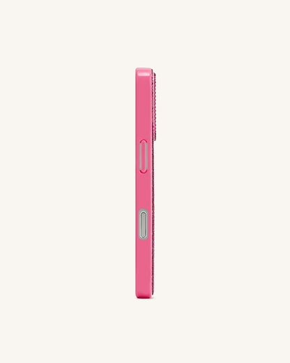 Olive Skewer Rhinestone Phone Case – Pink | JW PEI
