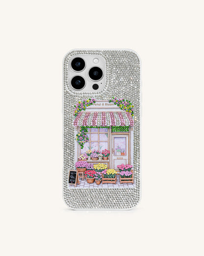 Ellie Floral Shoppe Phone Case - Multicolor White | JW PEI