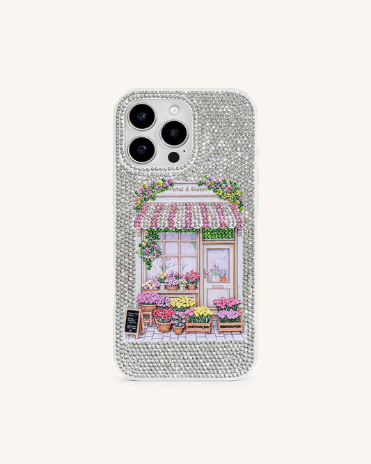 Ellie Floral Shoppe Phone Case - Multicolor White | JW PEI