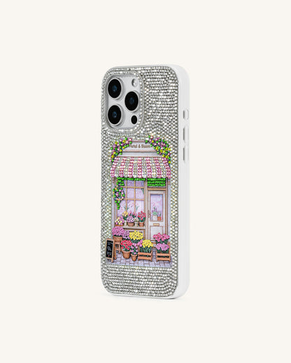 Ellie Floral Shoppe Phone Case - Multicolor White | JW PEI
