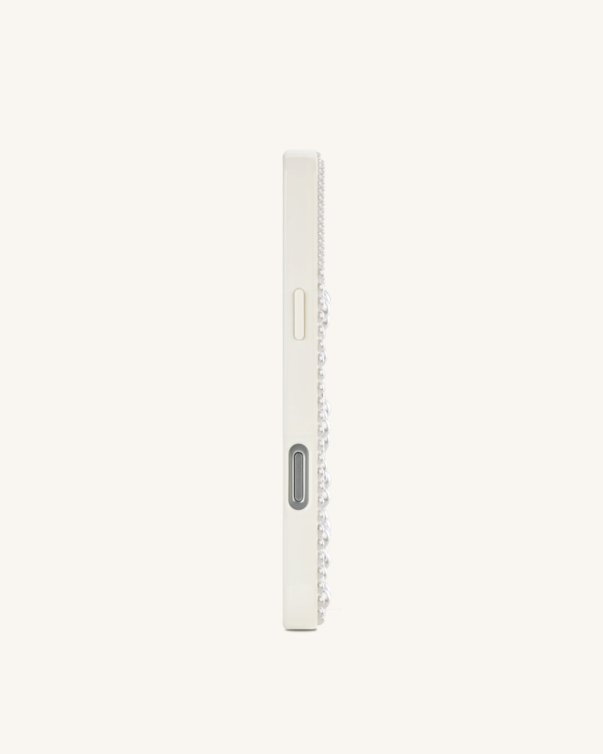 Pearl Shark Artificial Crystal Phone Case - White | JW PEI