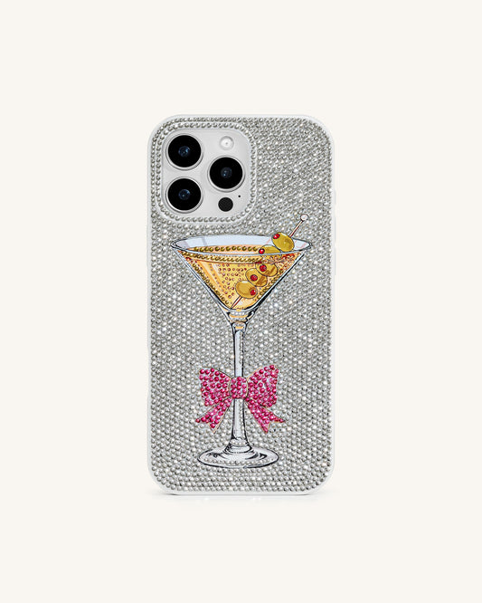 Sparkling Martini Phone Case - Multicolor White | JW PEI