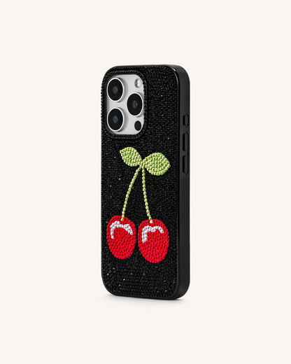 Cherry Phone Case - Multicolor Black | JW PEI