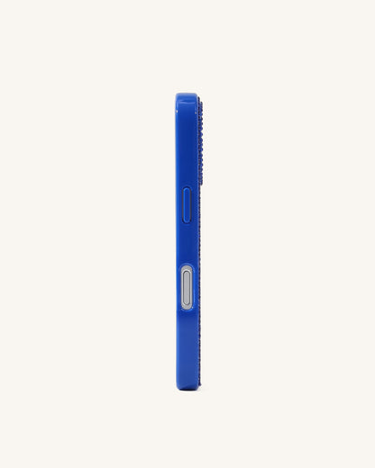 Rainbow Dog Artificial Crystal Phone Case - Blue | JW PEI