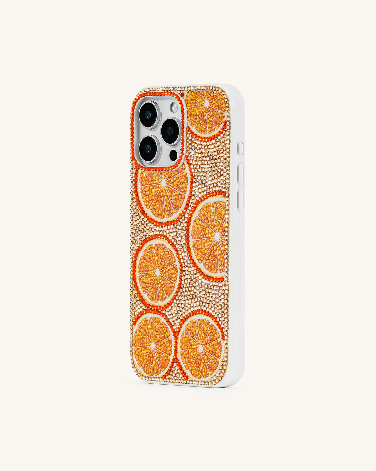 Orange Burst Bling Phone Case - Multicolor Orange | JW PEI